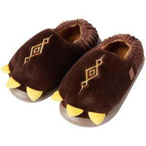 ⚡Women Brown Zhongli Impression Apparel Series Exuvia Fluffy Bedroom Slippers